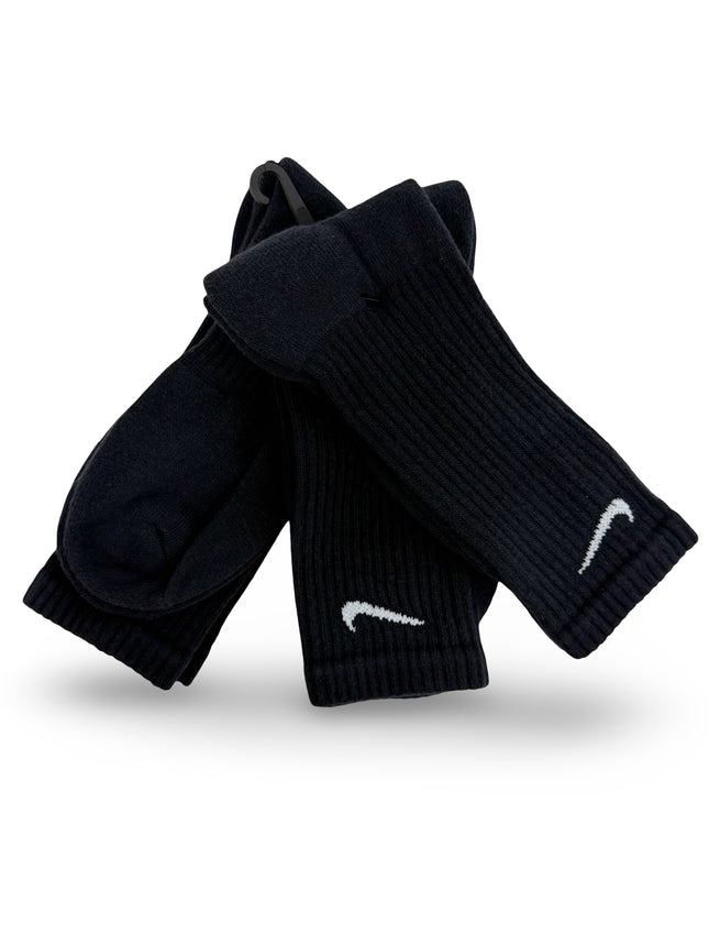 Nike Everyday Cushion Crew Socks 3-Pack - Black