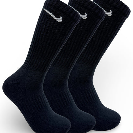 Nike Everyday Cushion Crew Socks 3-Pack - Black