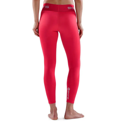 SKINS Women's 1-Series Compression Long Tights Red