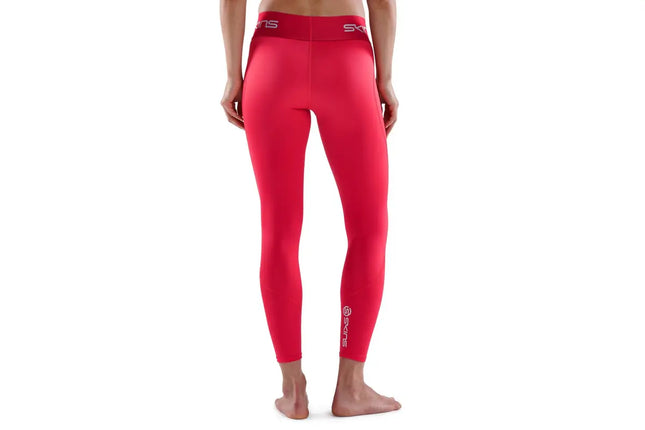 SKINS Women's 1-Series Compression Long Tights Red