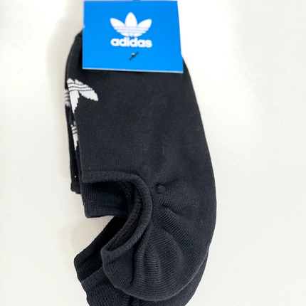 Adidas Unisex Low Cut Socks 3 Pack - Black/White