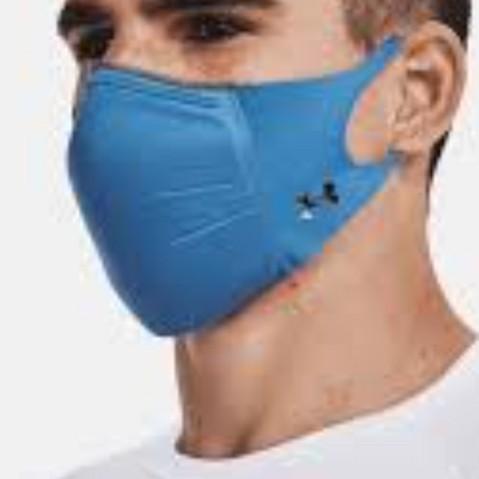 Under Armour Sports Mask FeatherWeight Iso-Chill Unisex Face Mask - Blue