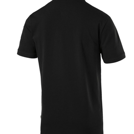 Puma Men's Essential Plque Polo T-Shirt – Black