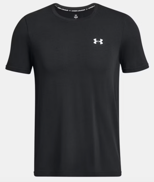 Under Armour Mens Varnish Seamless Training Tee - Black
