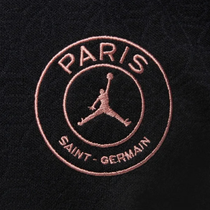 Nike Mens Paris Saint Germain Fleece Hoodie -  Black