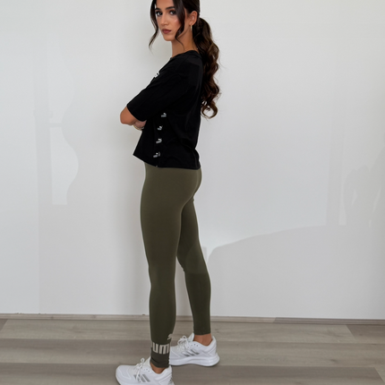 Puma Women's Essentials Logo Leggings / Tights - Grape Leaf