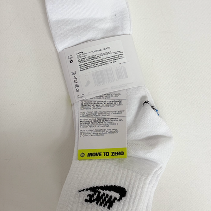 Nike Unisex Everyday Essential Ankle Socks 3-Pack – White/Multi