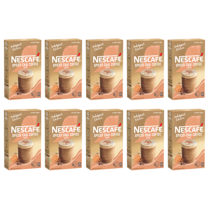 Nescafé Spiced Chai Coffee Latte sachets 80 pack bulk box
