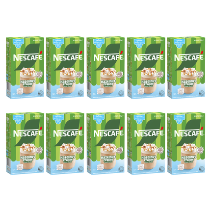 Nescafé Hazelnut Praline Iced Latte sachets 80 pack bulk box
