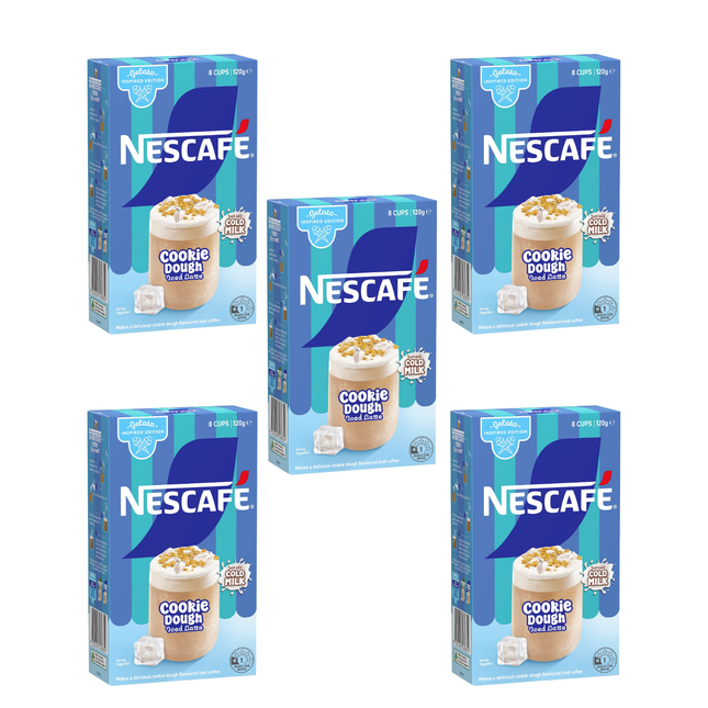 Nescafé Hazelnut Praline Iced Latte sachets 40 pack bulk box
