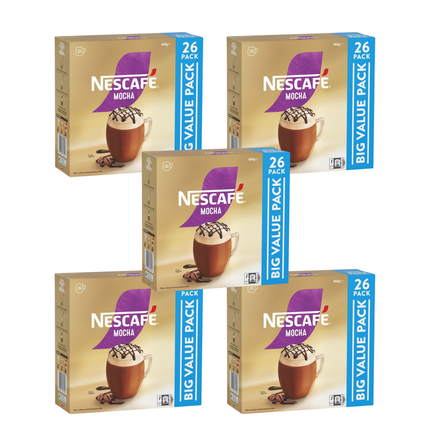 Nescafe Mocha Coffee Sachets - 130 Pack
