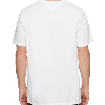 Tommy Hilfiger Men's Nantucket Flag Crewneck Tee / T-Shirt / Tshirt - Bright White