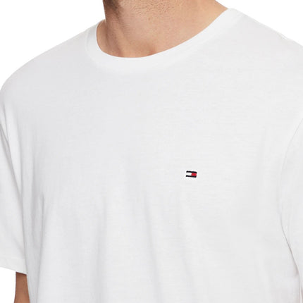Tommy Hilfiger Men's Nantucket Flag Crewneck Tee / T-Shirt / Tshirt - Bright White