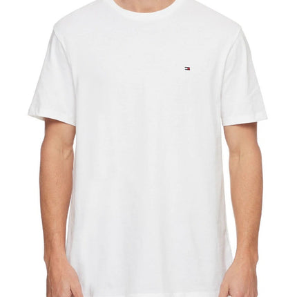 Tommy Hilfiger Men's Nantucket Flag Crewneck Tee / T-Shirt / Tshirt - Bright White