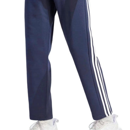 Adidas Mens Sportswear Essentials 3-Stripes Open Hem Fleece Pants - Legend Ink