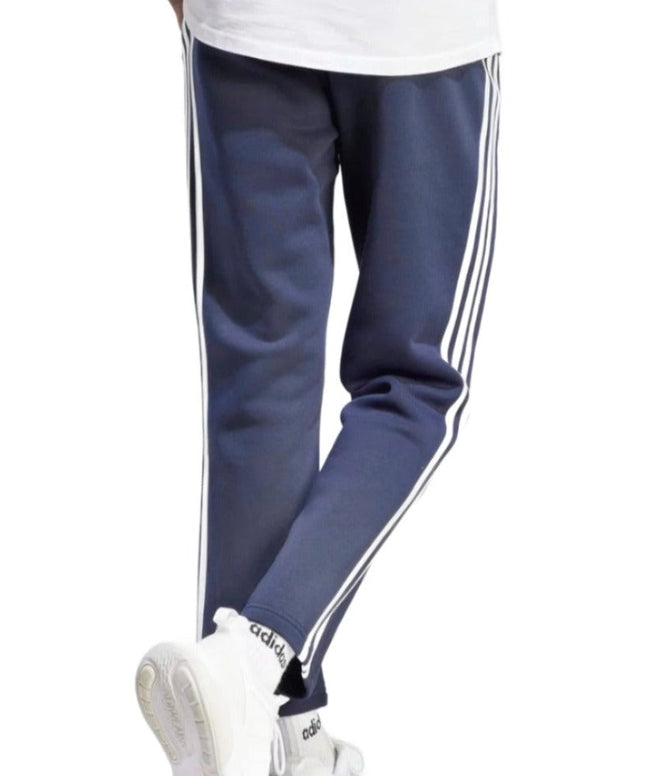 Adidas Mens Sportswear Essentials 3-Stripes Open Hem Fleece Pants - Legend Ink