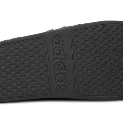 Adidas Unisex Adilette Aqua Slides - Core Black/White