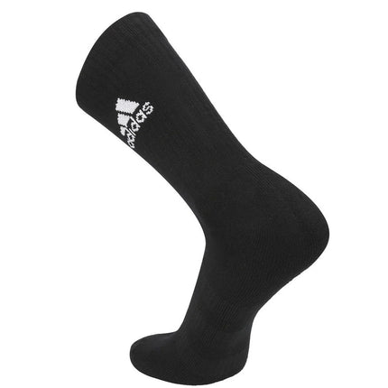 Adidas Men's Cushioned Crew Socks 3-Pack - Grey Heather/White/Black