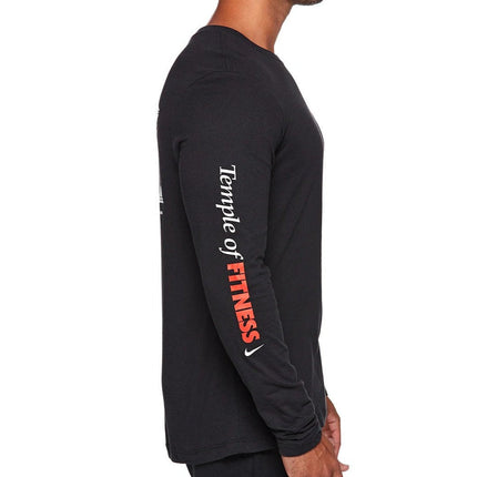Nike Sportswear Men's Wild Card Long Sleeve Tee / T-Shirt / Tshirt - Black