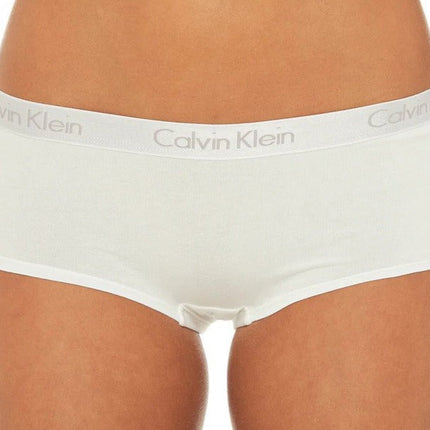 Calvin Klein Women's Motive Cotton Boyshorts 3-Pack - Black/White/Grey