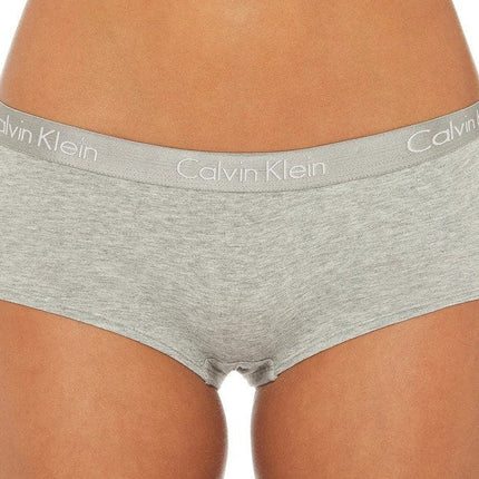 Calvin Klein Women's Motive Cotton Boyshorts 3-Pack - Black/White/Grey