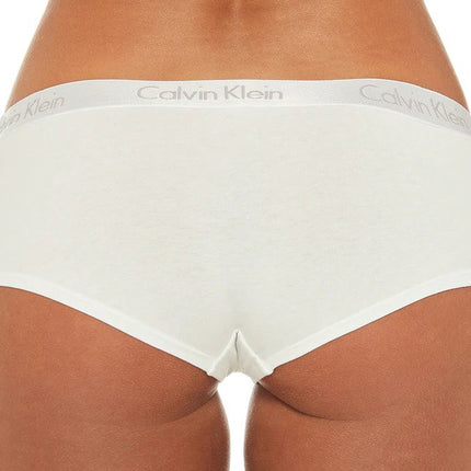 Calvin Klein Women's Motive Cotton Boyshorts 3-Pack - Black/White/Grey