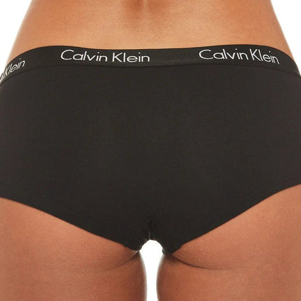 Calvin Klein Women's Motive Cotton Boyshorts 3-Pack - Black/White/Grey