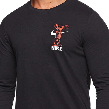 Nike Sportswear Men's Wild Card Long Sleeve Tee / T-Shirt / Tshirt - Black
