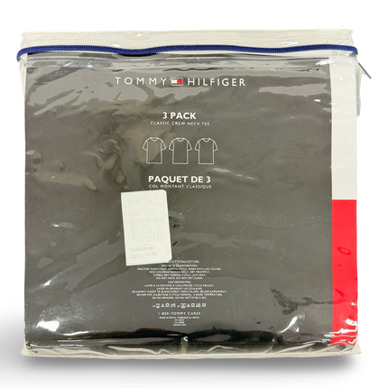Tommy Hilfiger Cotton Crew Neck T-Shirt 3 Pack White