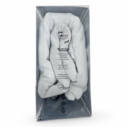 Emporio Armani Mens Pure Cotton Crew Neck T-Shirt 3 Pack - White