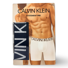 Calvin Klein Mens Statement 1981 Boxer Brief 1 Pack - Black